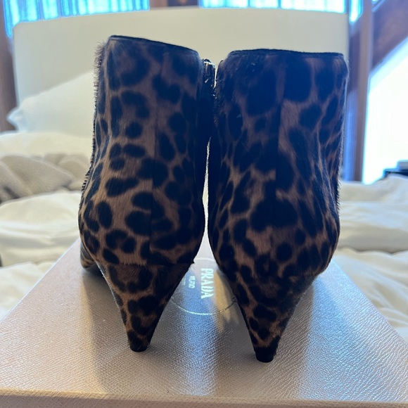 Brand new leopard print Prada booties - Picture 5 of 13